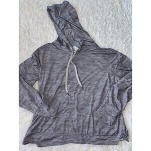 Member's Mark adult sz. XL gray design thin sport hoodie. Soft, comf, grt. shape